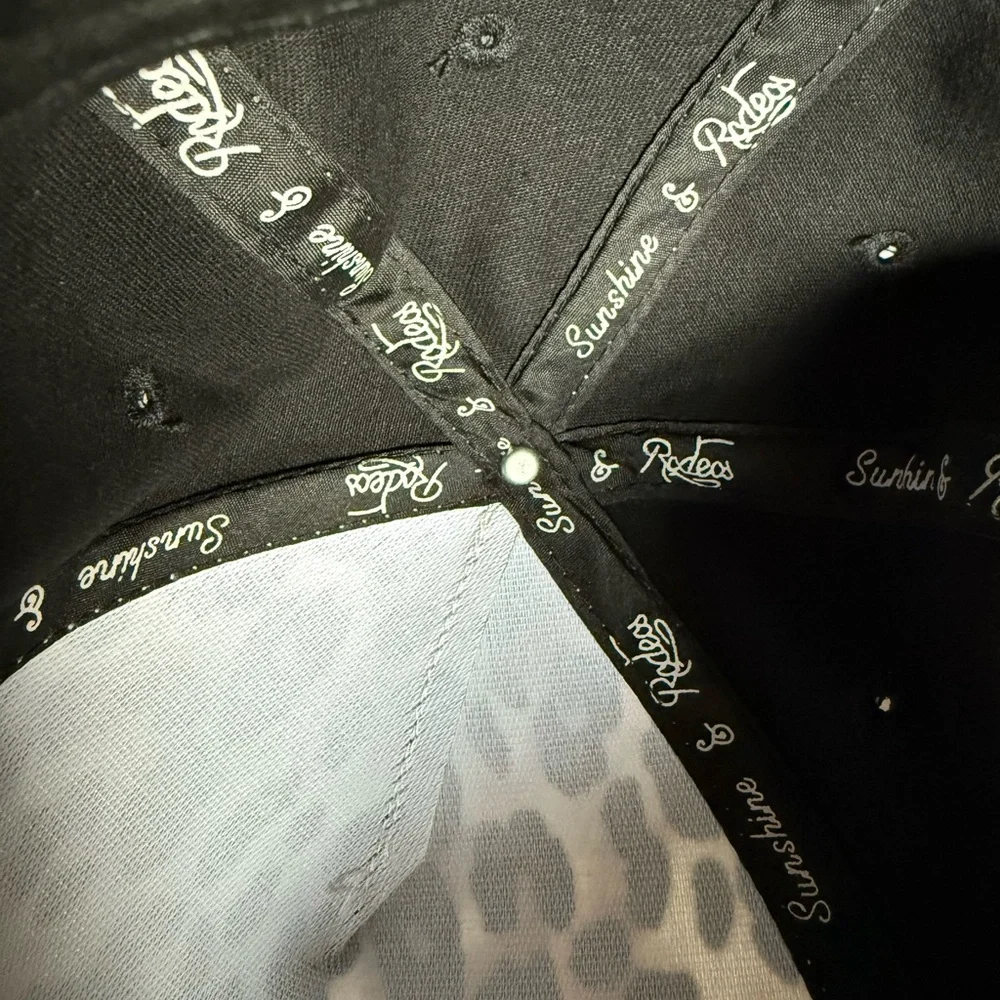 Sunshine & Rodeos Leopard Print Baseball Cap - Picture 7 of 7